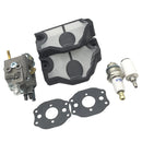 Carburetor Air Fuel Filter Spark Plug For HUSQVARNA 36 41 136 137 141 142