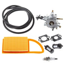 Carburetor with Air Filter Fuel Repower Kit for STIHL BR500 BR550 BR600 Backpack Blower
