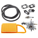 Carburetor with Air Filter Fuel Repower Kit for STIHL BR500 BR550 BR600 Backpack Blower