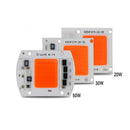 COB LED Grow Light Chips for Indoor Plant Veg and Flower , Full Spectrum 380nm -840nm Plant Led Beads 15W