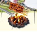 Portable Stainless Steel BBQ Grill Folding BBQ Grill Mini Pocket BBQ Grill Barbecue Accessories For Home Park Use