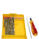 Screwdriver Bit 30-Piece Set Power Drill Bits Nut Driver Tamper Security Portable Middle Sized Box