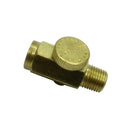 Solid Brass Inline Valve Coupler 1/4'' Female NPT Air Fluid Liquid Water