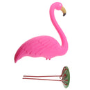 Pink Lawn Flamingo Figurine Plastic Grassland Garden Ornaments Hunting Decor