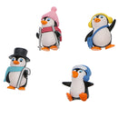 4pcs Miniature Garden Ornaments?Miniature Ornaments Decor, Cute Penguin