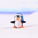 4pcs Miniature Garden Ornaments?Miniature Ornaments Decor, Cute Penguin