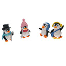 4pcs Miniature Garden Ornaments?Miniature Ornaments Decor, Cute Penguin