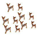 10pcs Micro Landscape Decoration Deer Miniature Fairy Garden Bonsai Craft