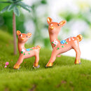 10pcs Micro Landscape Decoration Deer Miniature Fairy Garden Bonsai Craft
