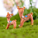 10pcs Micro Landscape Decoration Deer Miniature Fairy Garden Bonsai Craft