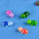5pcs Miniature Garden Ornaments?Miniature Ornaments Decor, Cute Turtle