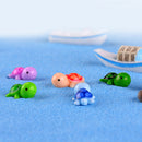 5pcs Miniature Garden Ornaments?Miniature Ornaments Decor, Cute Turtle