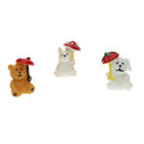 3pcs Mini Resin Fawn Fairy Garden Micro Landscape Home Garden Decoration