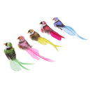 12pcs Magpie Lifelike Artificial Feathered Foam Bird for Displays, Crafting and More