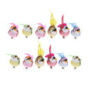 12pcs Magpie Lifelike Artificial Feathered Foam Bird for Displays, Crafting and More