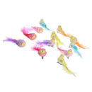 12pcs Bird Realistic Feathered Artificial Craft Animal Home Garden Decor Gift