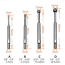 4x Small Hole Gage Set Full Ball Type Gauge 1/8"-1/2" for Inner Diameter