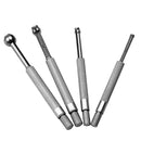 4x Small Hole Gage Set Full Ball Type Gauge 1/8"-1/2" for Inner Diameter