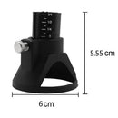 Rotrary Multi Tool Drill Cutting Drilling Depth Guide Attachment with 6 Bit