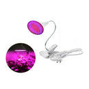 20W 200 LED Plant Grow Light Lamp Bulbs Flexible Desk Holder Clip for Indoor Succulent Plants, Flowers, Herbs, Vegetables, Fruits