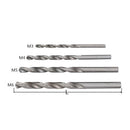 9pcs Hand Tap Set Screw Thread Taps T-Wrench Reamer M3-M6 Twist Drill Bit
