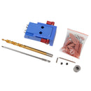 Mini Pocket Hole Jig Kit System For Wood Working & Joinery Tool Set