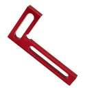 Aluminum Alloy rectangular positioning 90 degree square woodworking ruler