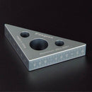 Aluminium Triangle Ruler Woodworking Height Measuring Tool Metric and inch