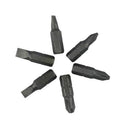 6pc Screw Bits 12'' 300mm Flexible 1/4'' Hex Screwdriver Extention Bar Drill Driver Shaft Hand Tool Repair Tools Set