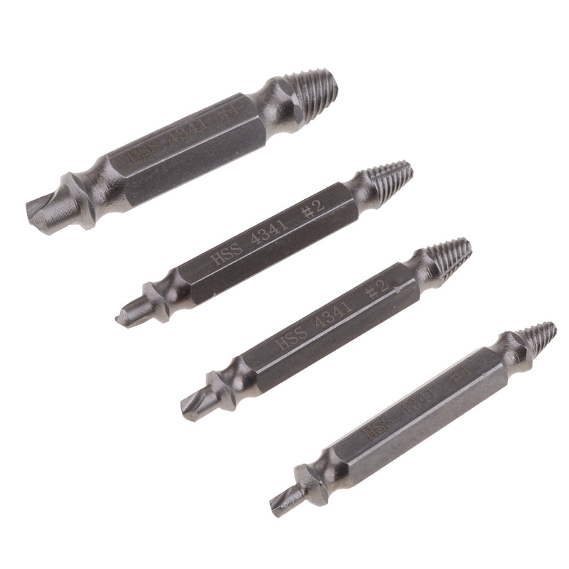 1 Set HSS Screw Extractor Bolt Remover Drill Bits Remover Out Stud Tools