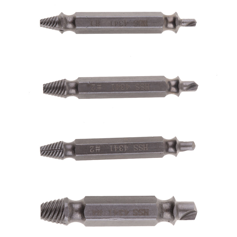 1 Set HSS Screw Extractor Bolt Remover Drill Bits Remover Out Stud Tools