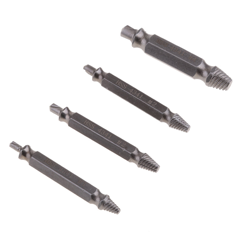 1 Set HSS Screw Extractor Bolt Remover Drill Bits Remover Out Stud Tools