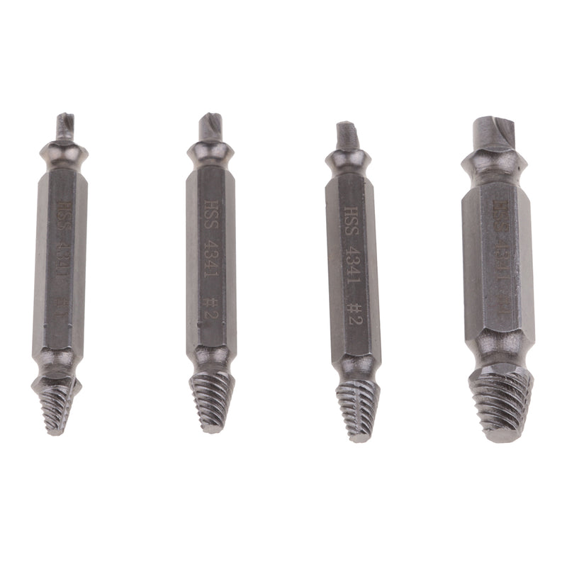 1 Set HSS Screw Extractor Bolt Remover Drill Bits Remover Out Stud Tools