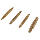 Damaged Screw Extractor Set, Stripped Screw Extractor and Remover Kit Easily and Quickly Remove Broken Screws and Bolts