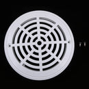 White Main Drain Suction Cover Plate For In-Ground Swimming Pools