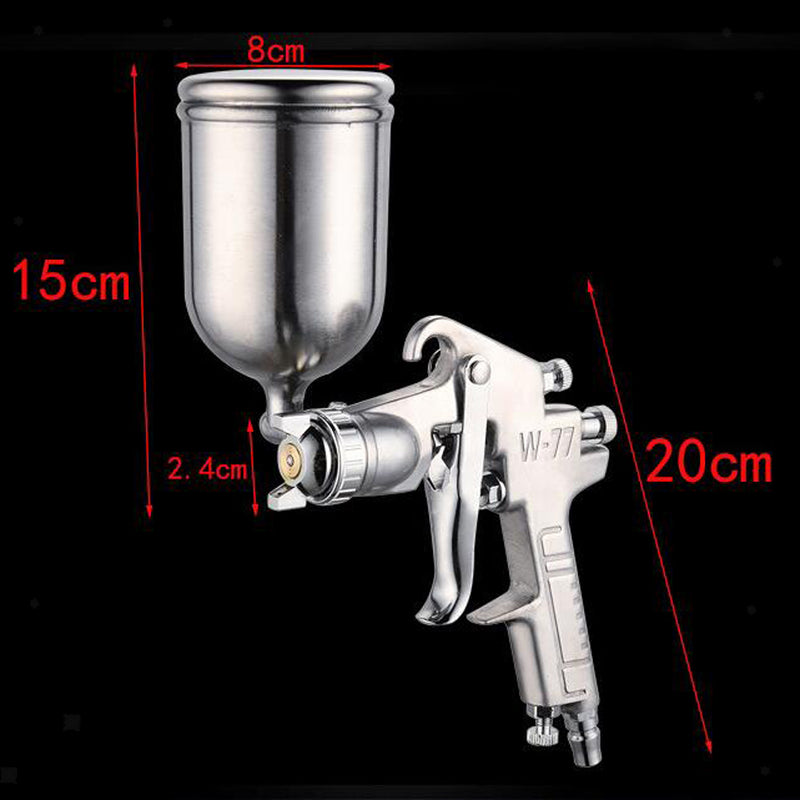 3.0mm Gravity Feed Car Body Paint Sprayer Air Spray  For Furniture W-77