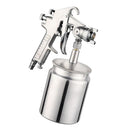 W-77 Air Compressor Hand Manual Paint Spray Gun Car Truck Sprayer 600ml DIY