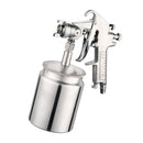 W-77 Air Compressor Hand Manual Paint Spray Gun Car Truck Sprayer 600ml DIY