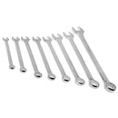 8pcs Metric 8mm-22mm Combination Spanner Set Open Ended Ring End Wrench New