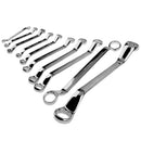10 PCS Double End Ring Spanners Offset Ring Spanners Wrench Tool Set Metric