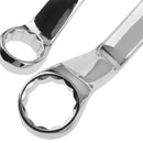 10 PCS Double End Ring Spanners Offset Ring Spanners Wrench Tool Set Metric