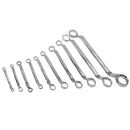 10 PCS Double End Ring Spanners Offset Ring Spanners Wrench Tool Set Metric