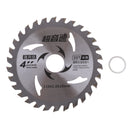30-Tooth General Purpose 4-inch Woodworking Saw Blade Wood Cutter Silver