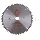 9" 230mm 60T Circular Saw Blade Cutting for Wood Timber Aluminium Silver