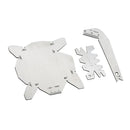 3-Piece Drill Bit Angle Gauge Dirll Sharpener Tool S/S Inspection Angle Gage