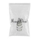 1/4BSP Male Thread Stainless Steel Spiral Cone Atomized Nozzle Spray Silver