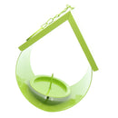 Metal Hanging Wild Bird Feeder Outdoor Feeding For Garden Decoration Green
