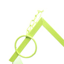 Metal Hanging Wild Bird Feeder Outdoor Feeding For Garden Decoration Green