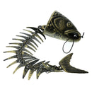 Solid Cast Iron Fish Bone Large Creative Wind Chimes Hanging Decor Bell