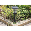 LED Garden Lights Lamp Post Solar Powered Lantern Pathway Walkway Outdoor